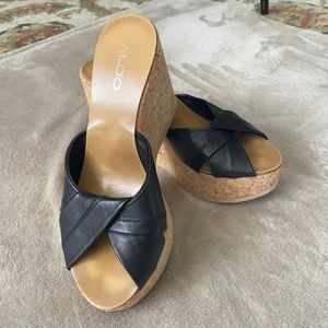 Aldo sandals, size 40, wore a few times.